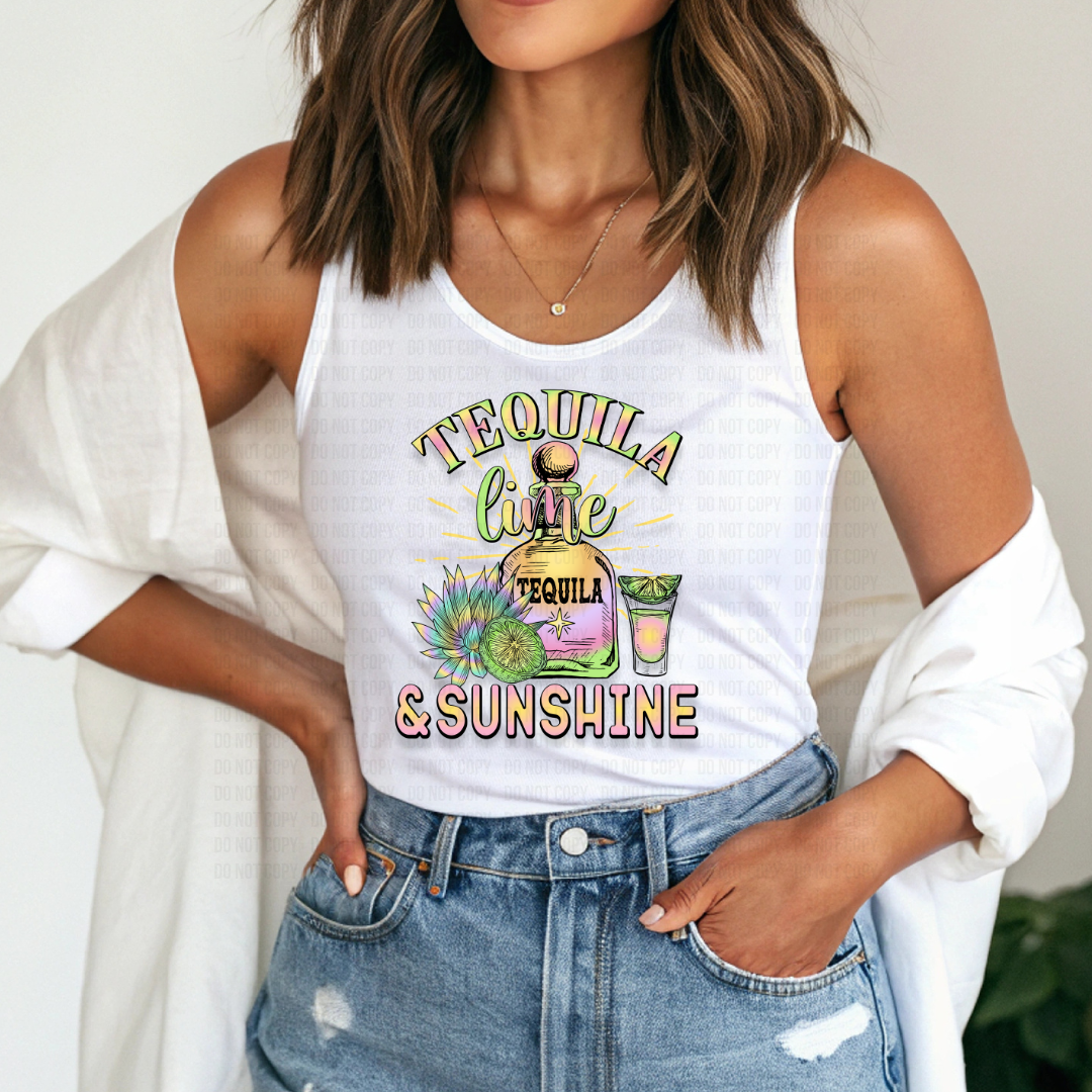 Tequila Lime and Sunshine DTF