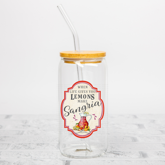 Sangria Label UVDTF Decal
