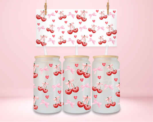 Cherries and Bows UVDTF Wrap