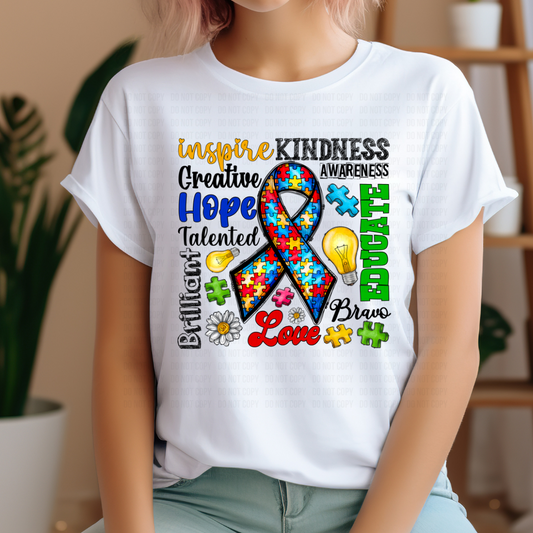 Autism Awareness DTF