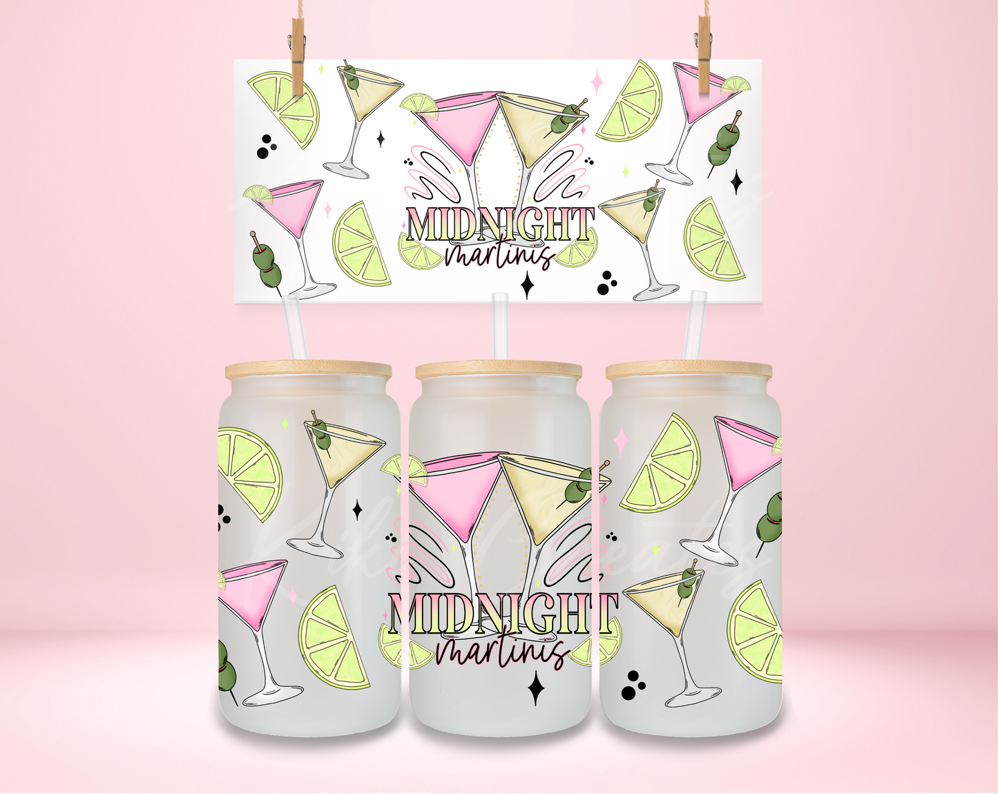 Midnight Martini UVDTF Wrap