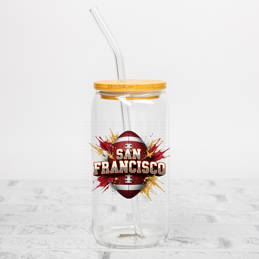 San Francisco Football UVDTF Decal