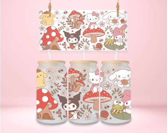 Whimsical HK Friends UVDTF Wrap