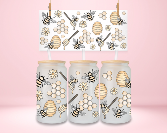Bees and Honey UVDTF Wrap