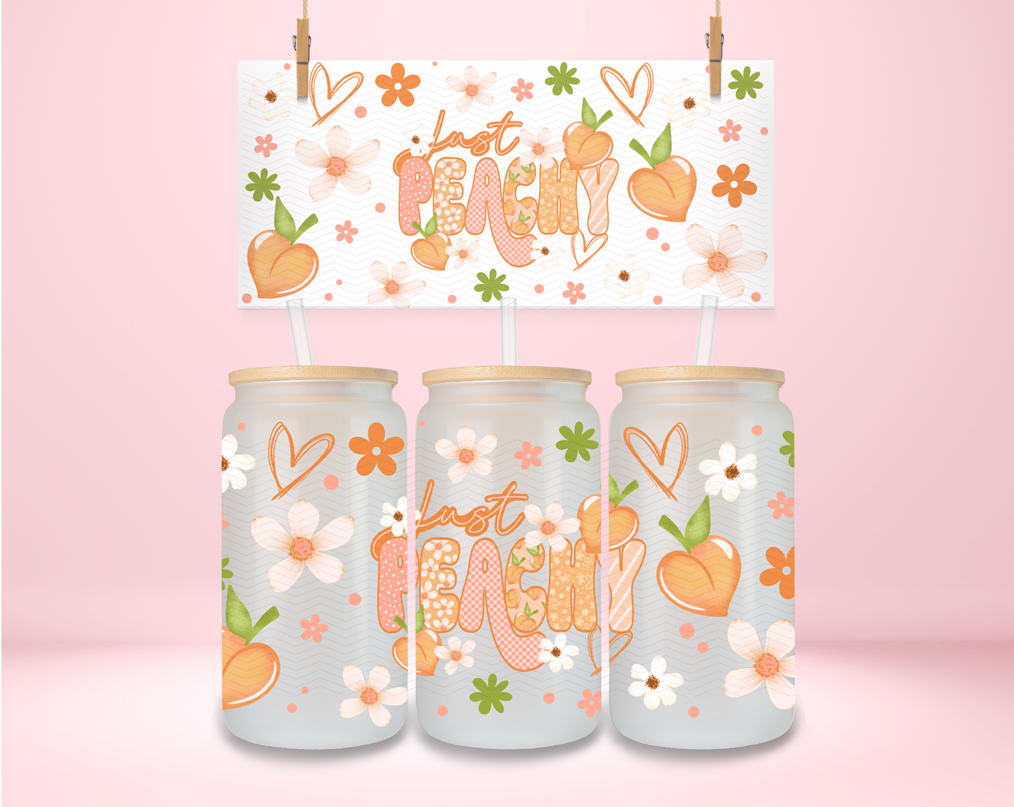 Just Peachy UVDTF Wrap