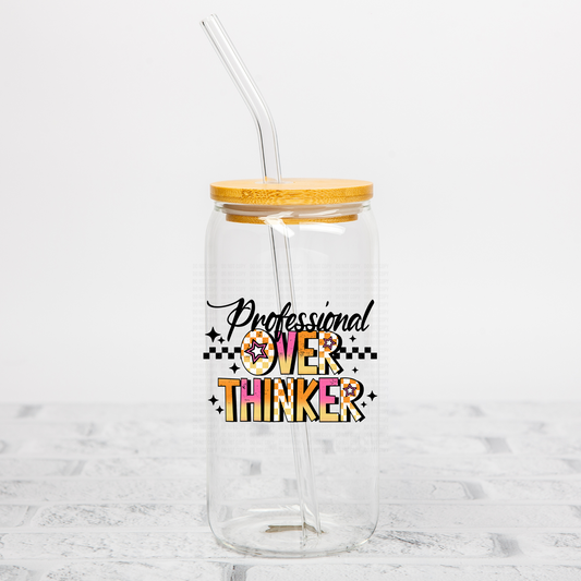 Professional Overthinker UVDTF Decal