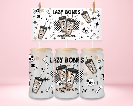 Lazy Bones Coffee UVDTF Wrap
