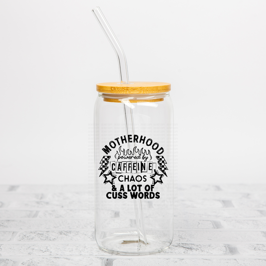 Motherhood Powered By UVDTF Decal