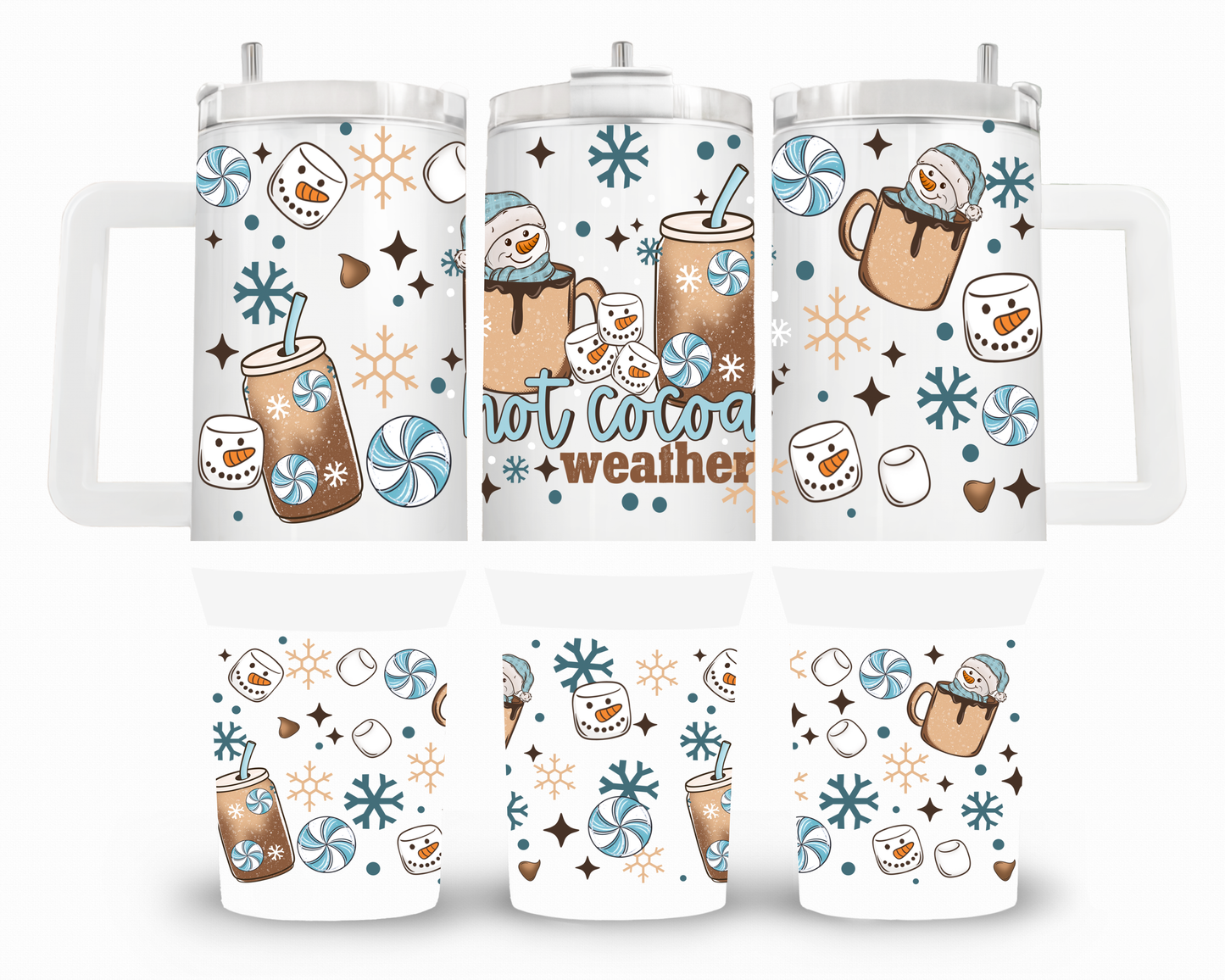 Hot Cocoa Weather 40oz UVDTF Wrap