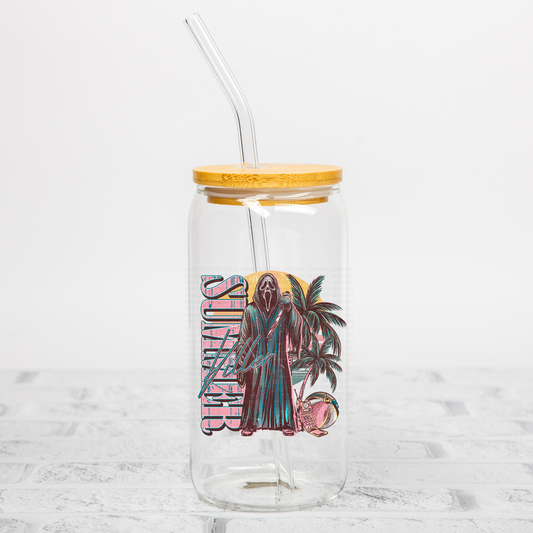Ghost Face Summer UVDTF Decal