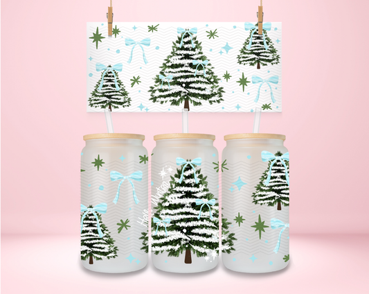 Hello Winter Trees UVDTF Wrap