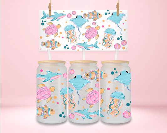 Sea Animals UVDTF Wrap