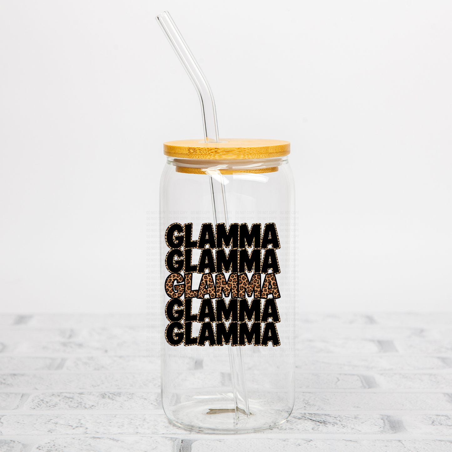 Glamma Leopard UVDTF Decal