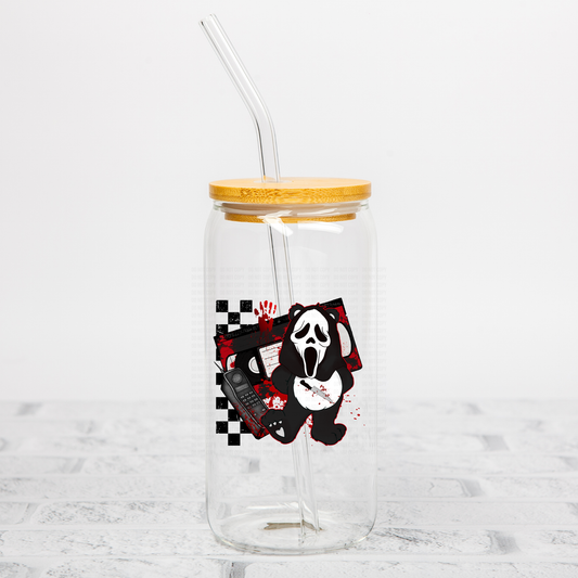 Ghostface Scarebear UVDTF Decal