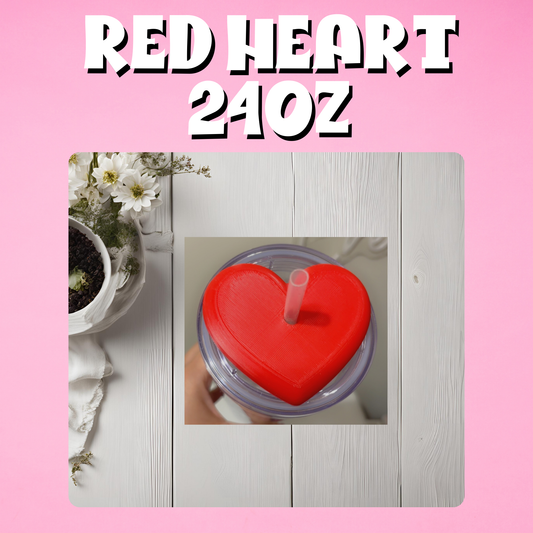 Red Heart 3D Lid Topper (24oz)