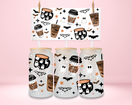 Spooky Coffees UVDTF Wrap