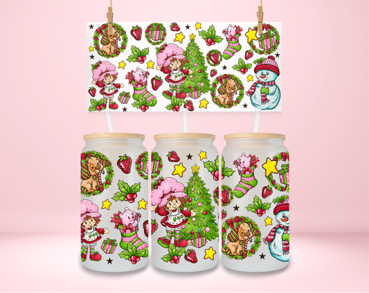 Berry Christmas UVDTF Wrap
