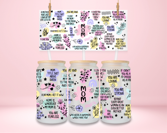 Mom Admiration UVDTF Wrap