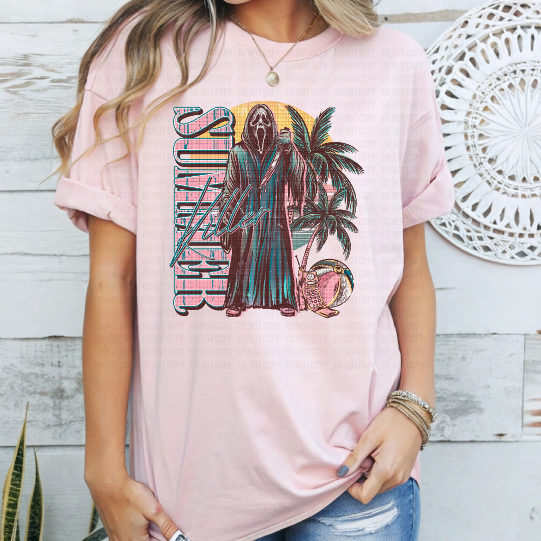 Ghost Face Summer DTF