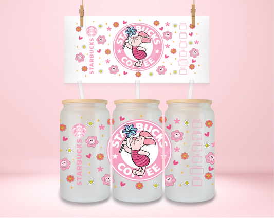 Piglet Starbies UVDTF Wrap