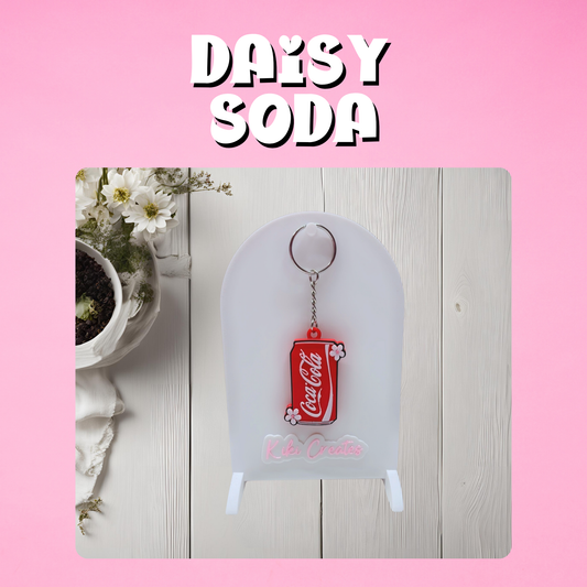 Daisy Soda Keychain (Tab Opener)