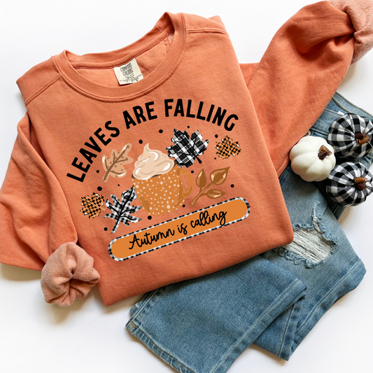 Leaves Are Falling DTF