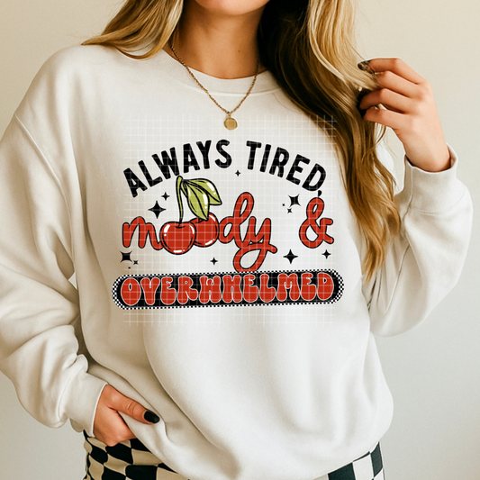 Always Tired Cherries DTF