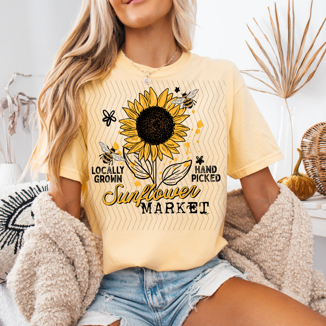 Sunflower Market DTF