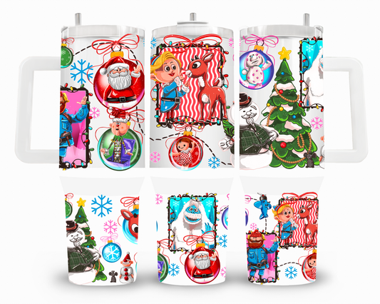 Reindeer Games 40oz UVDTF Wrap