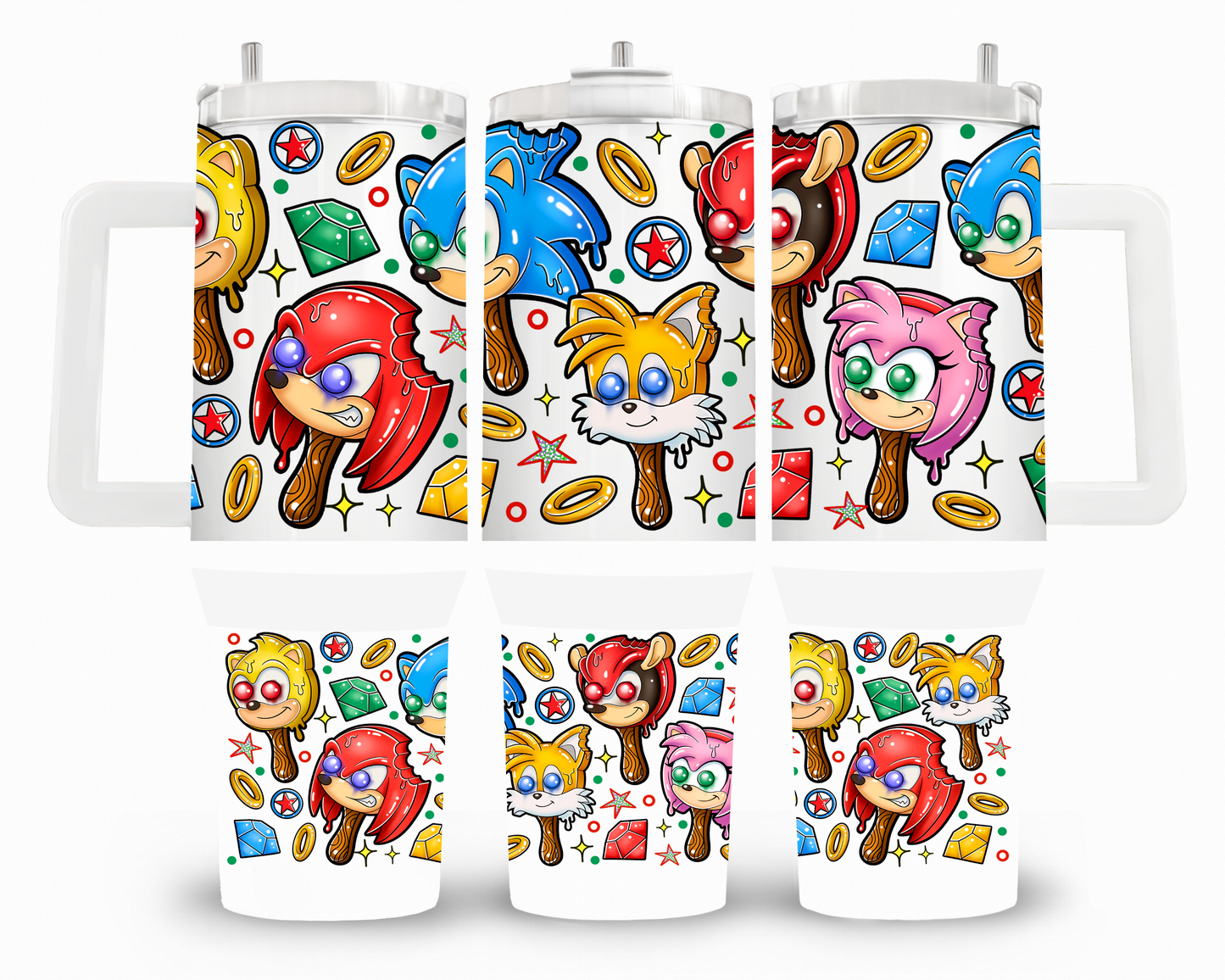 Sonic Ice Cream 40oz UVDTF Wrap