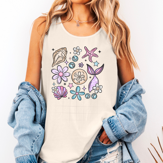 Mermaid Beach Floral DTF