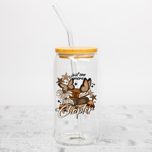 Just One More Chapter UVDTF Decal