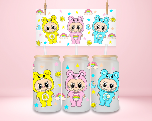 Labubu Care Bears UVDTF Wrap