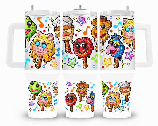 Muppet Baby Ice Cream 40oz UVDTF Wrap