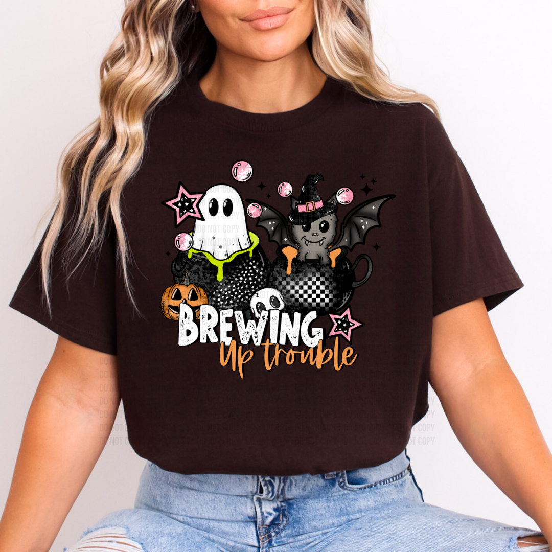 Brewing Up Trouble DTF