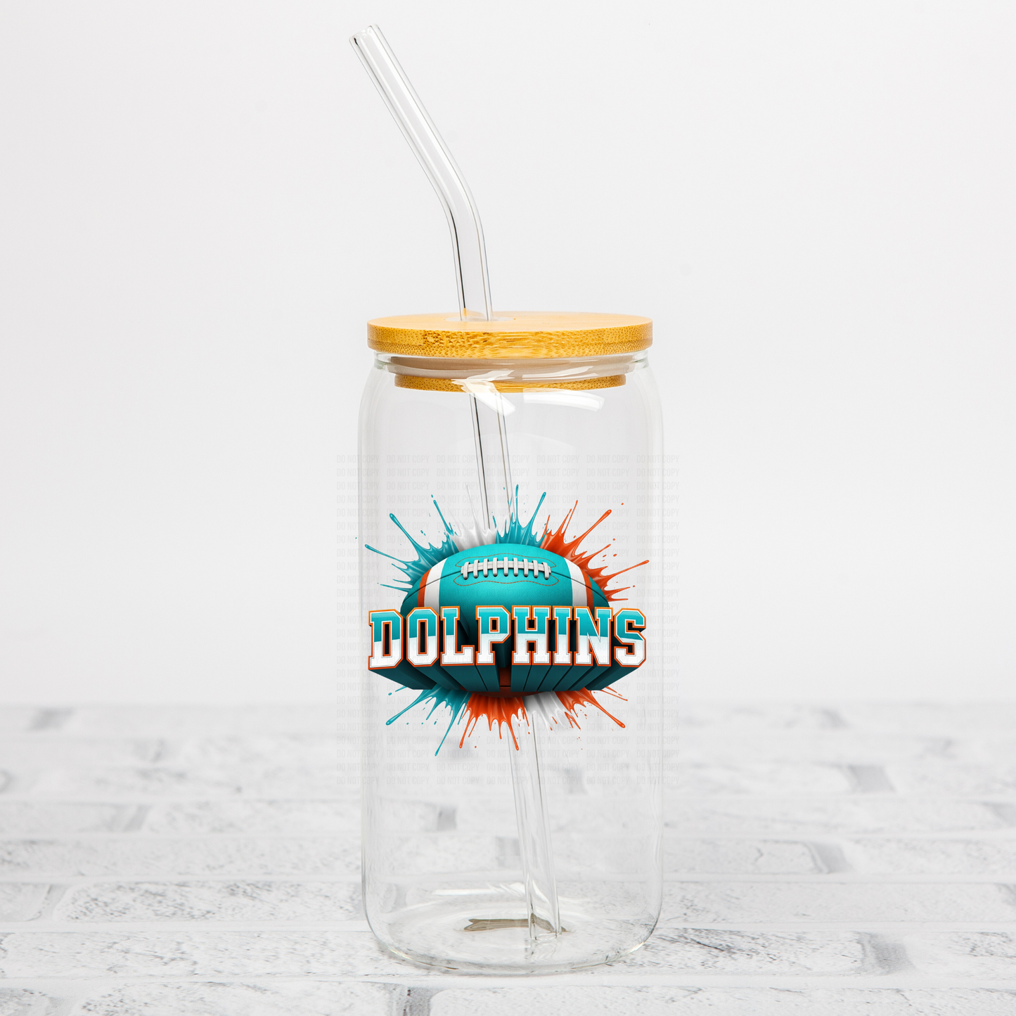 Dolphins Football UVDTF Decal