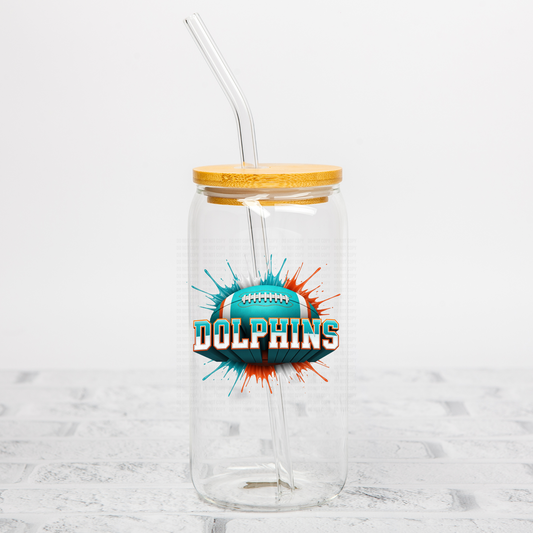 Dolphins Football UVDTF Decal