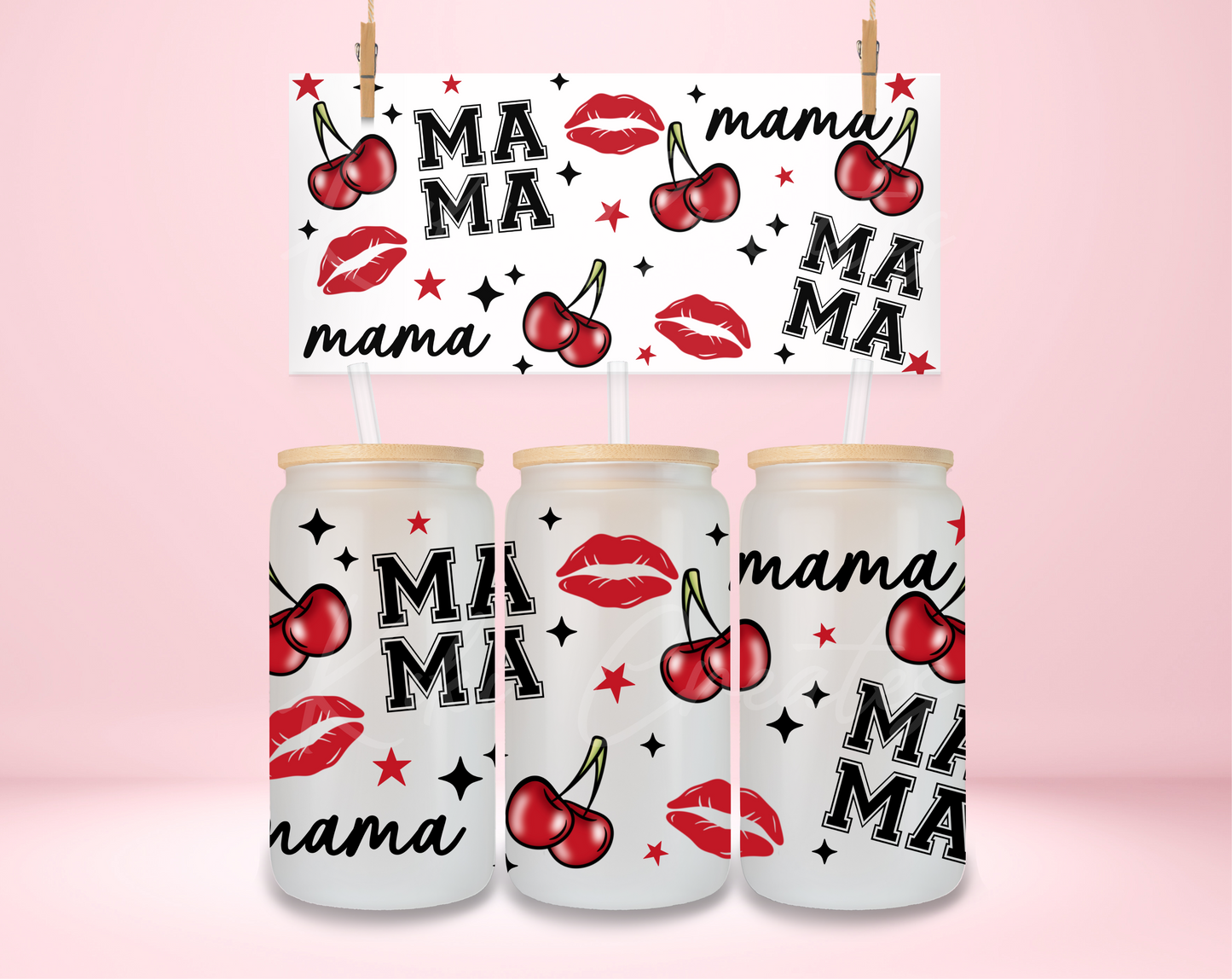 Mama Cherry UVDTF Wrap