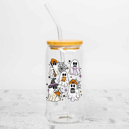 Halloween Ghost Collage UVDTF Decal