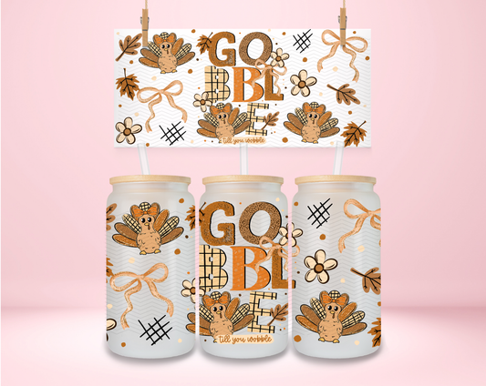 Gobble Till You Wobble UVDTF Wrap
