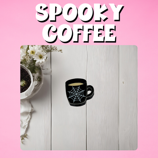 Spooky Coffee Straw Topper