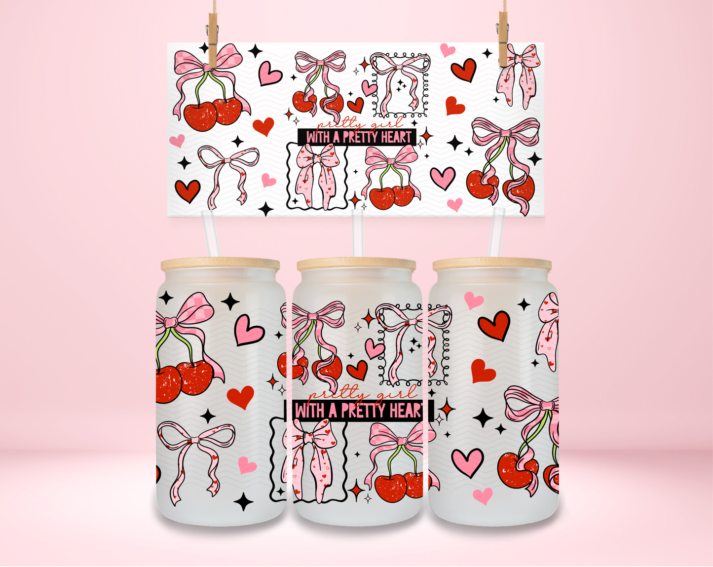 Pretty Girl, Pretty Heart UVDTF Wrap