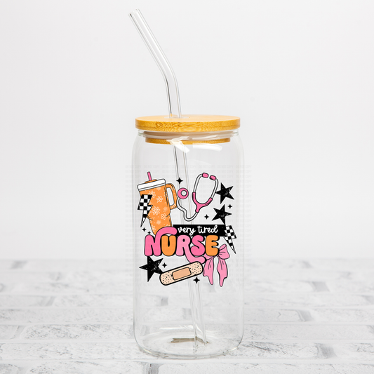 Very Tired Nurse UVDTF Decal