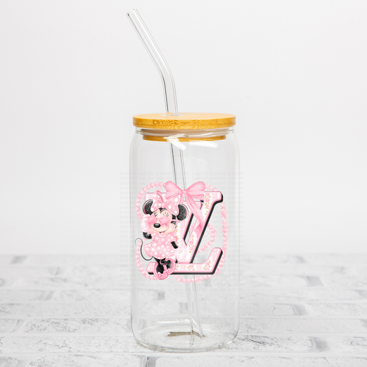 Designer Mouse Girly UVDTF Decal