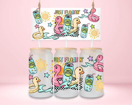 Just Floating Seltzer UVDTF Wrap