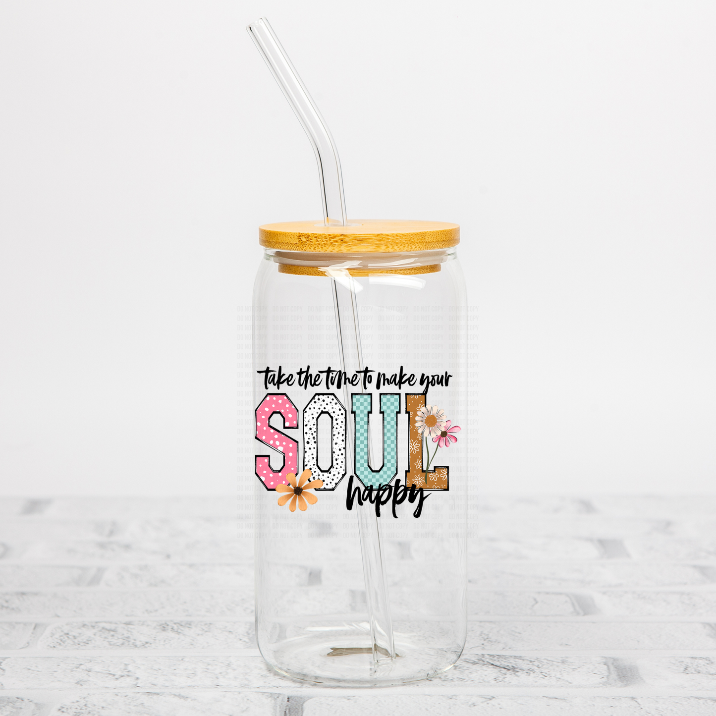 Make Your Soul Happy UVDTF Decal