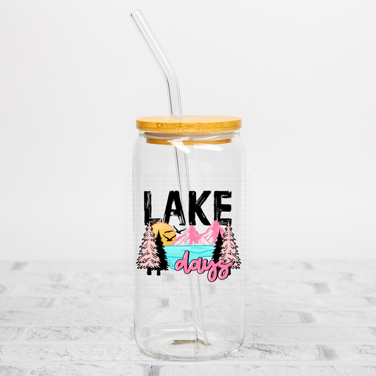 Lake Days UVDTF Decal
