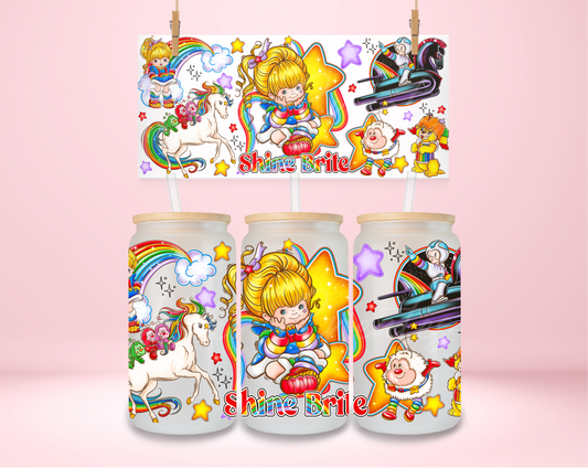Rainbow Brite UVDTF Wrap
