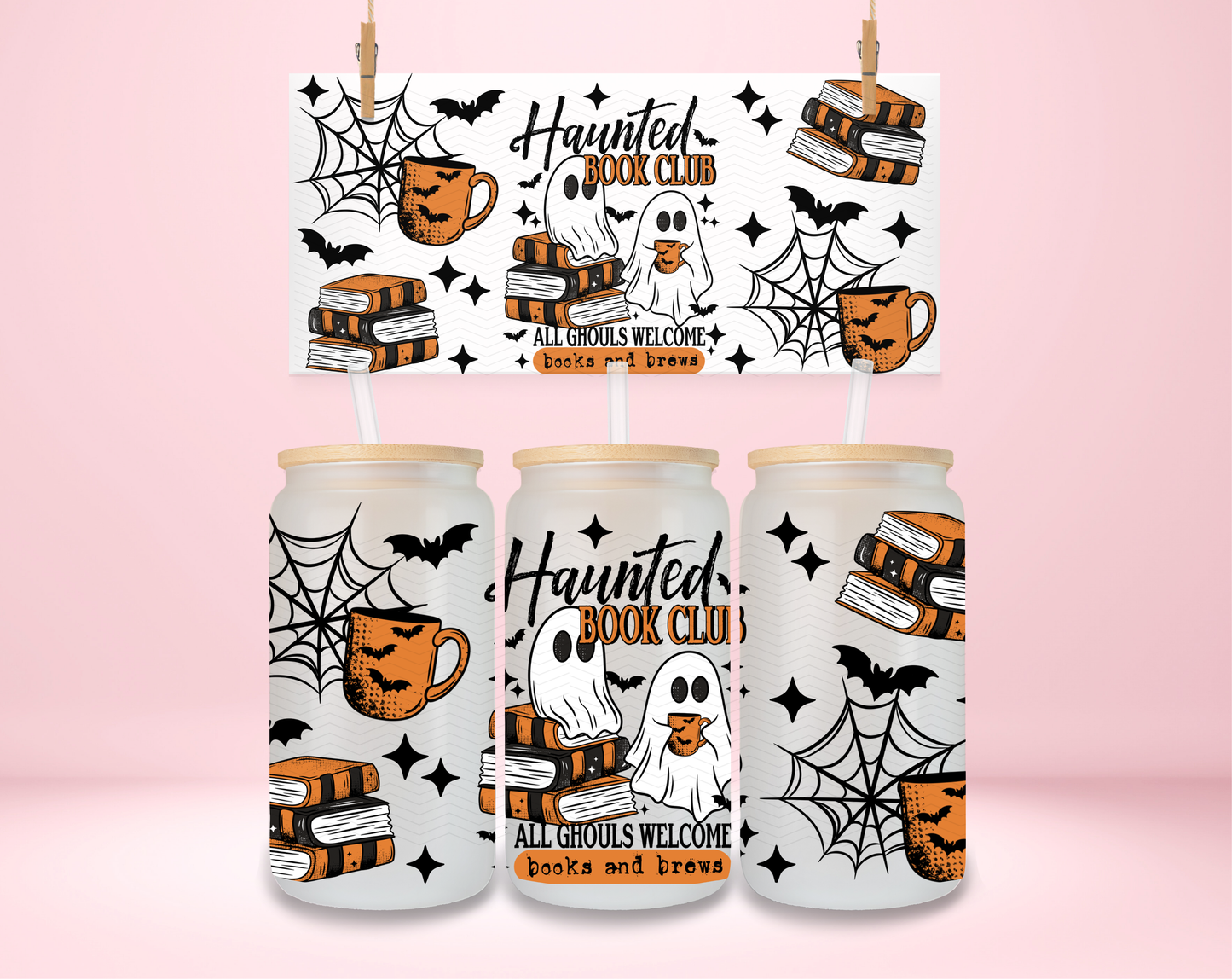 Haunted Book Club UVDTF Wrap