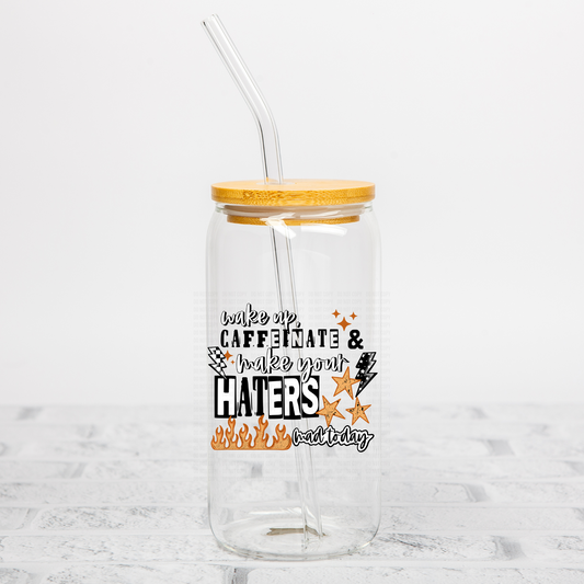 Wake Up Caffeinate UVDTF Decal